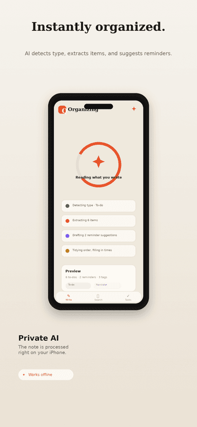 AI Quick Note screenshot 2