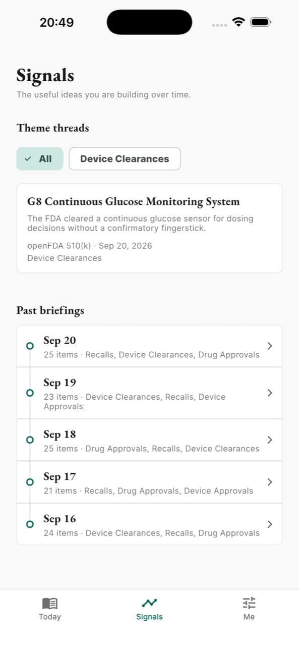 FDA Daily screenshot 3