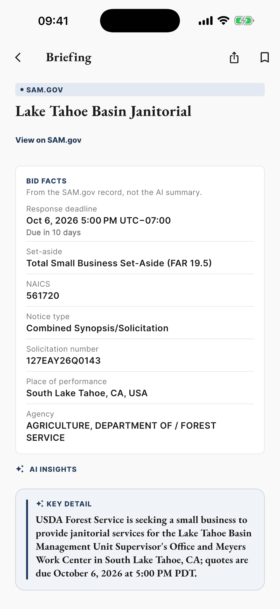 GovBid Daily screenshot 2