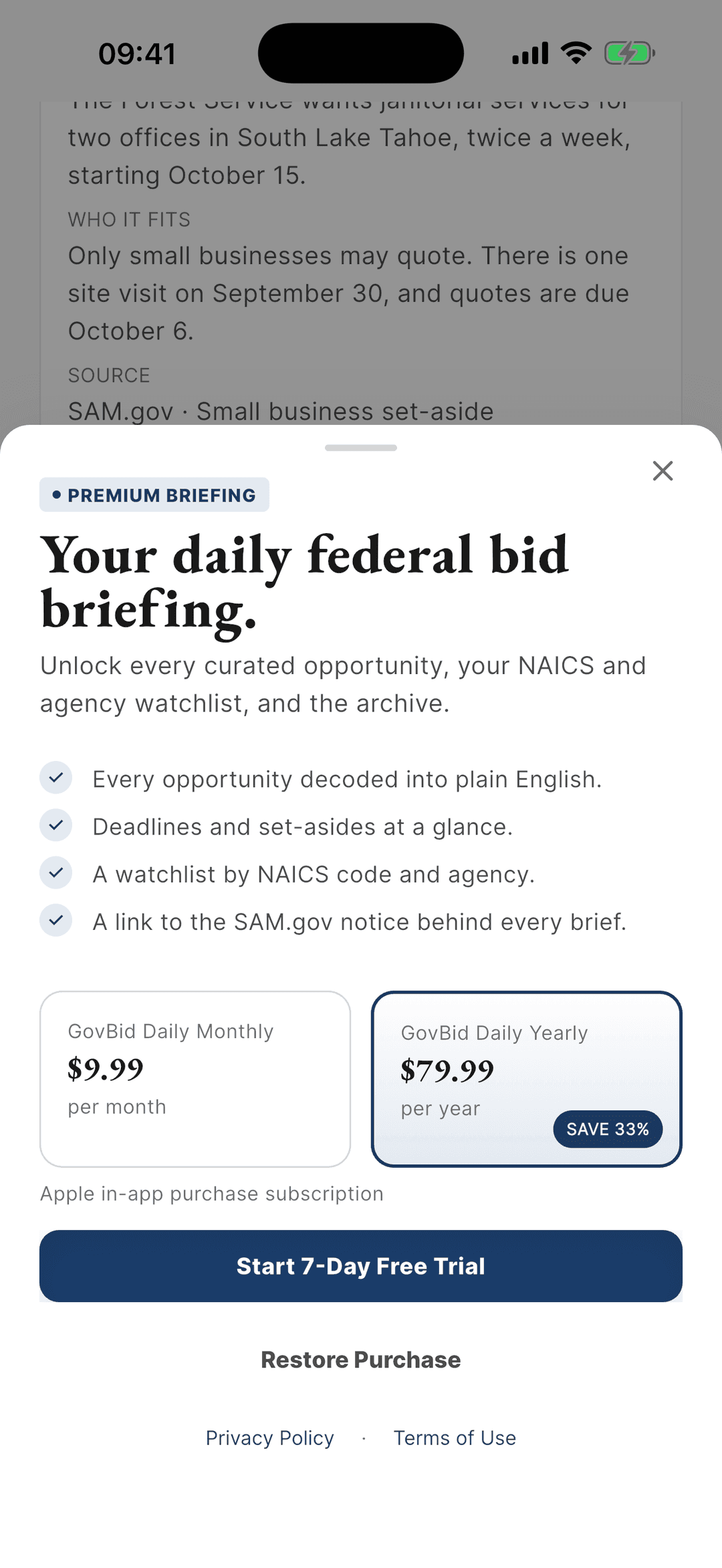 GovBid Daily screenshot 5