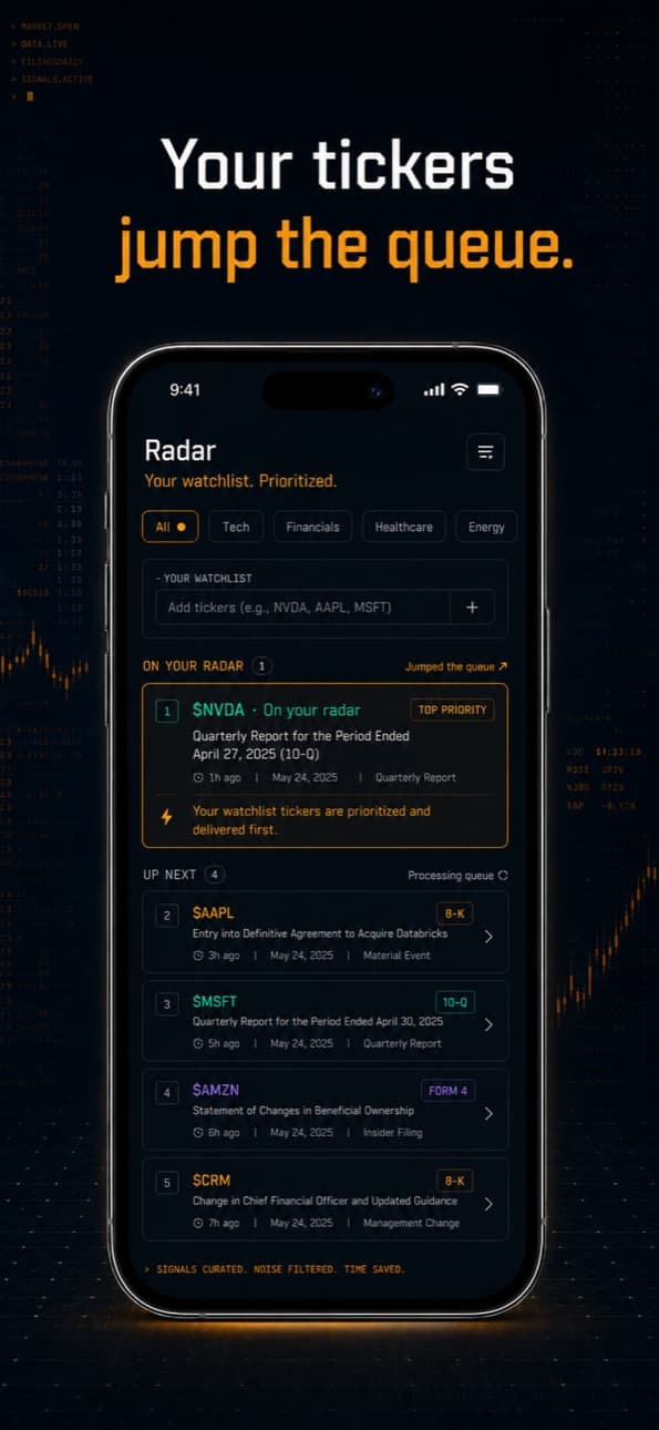 FilingsDaily screenshot 3