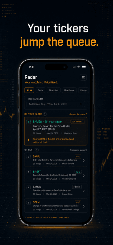 FilingsDaily screenshot 3